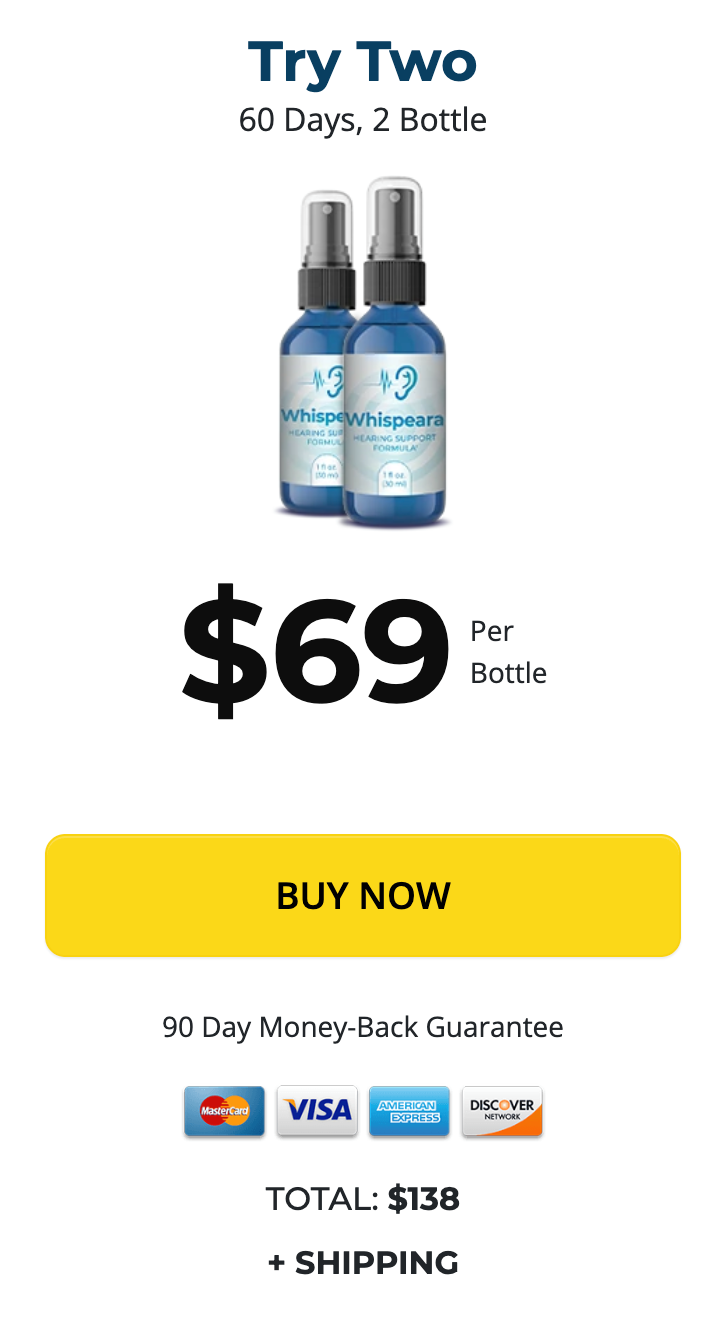 Whispeara Buy 2 Bottle